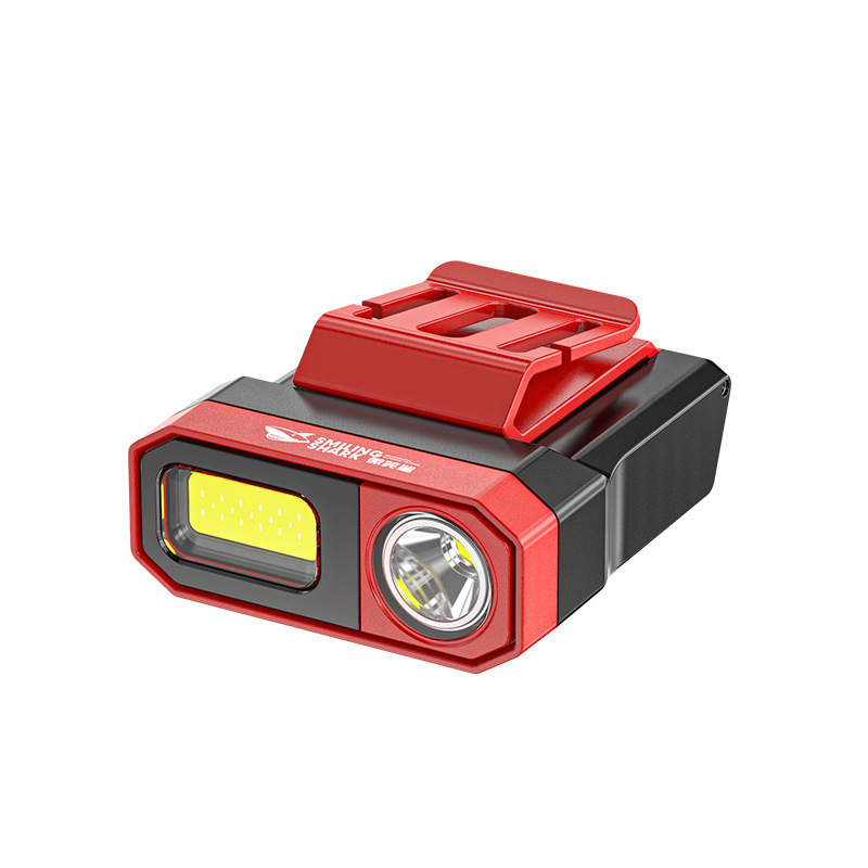 Edc (Every Day Carry - ไฟฉายคาดศีรษะ LED แบบหนีบชาร์จไฟได้, ไฟฉายแบบหนีบชาร์จไฟได้สำหรับใช้ภายนอกอาคารหลอดไฟหน้า