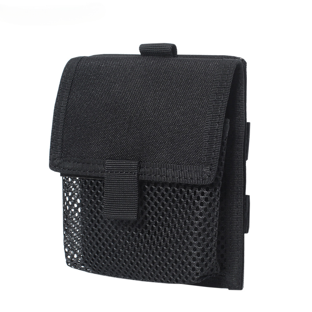 Edc Everyday Carry - กระเป๋าเข็มขัดรัดเอว Molle กระเป๋าใส่โทรศัพท์ขนาดเล็กกระเป๋าเครื่องมือ EDC พร้อมห่วงตะขอสำหรับอุปกรณ์การล่าสัตว์วิ่งแคมป์ปิ้ง