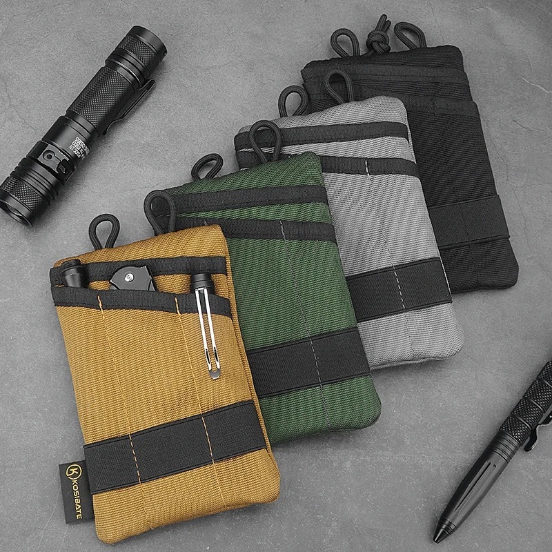 Edc Everyday Carry - กระเป๋า EDC ขนาดเล็กอเนกประสงค์สำหรับกีฬากลางแจ้ง แคมป์ปิ้ง เดินป่า ทนทานต่อการสึกหรอ