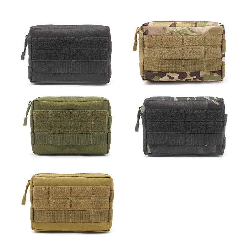 Edc Deep Carry - กระเป๋าคาดเอวแบบยุทธวิธี Molle 600D กันน้ำลายพราง EDC กระเป๋าใส่อุปกรณ์อเนกประสงค์