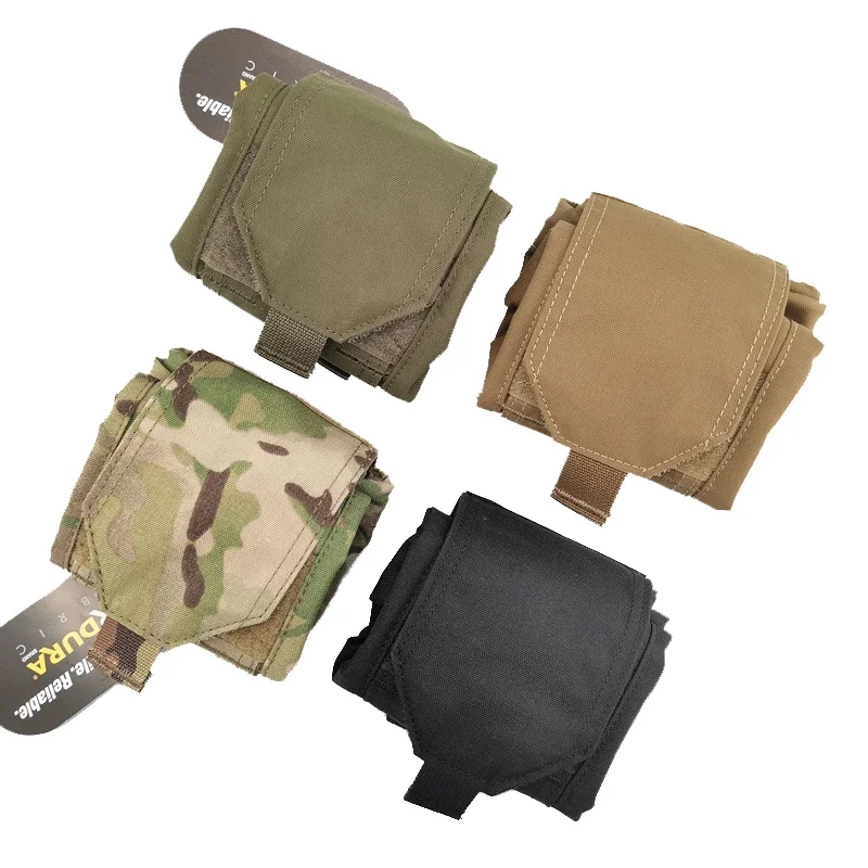 Edc Deep Carry - กระเป๋าใส่แม็กกาซีนแบบพับได้ Multicam Drop Dump Pouch Tactical