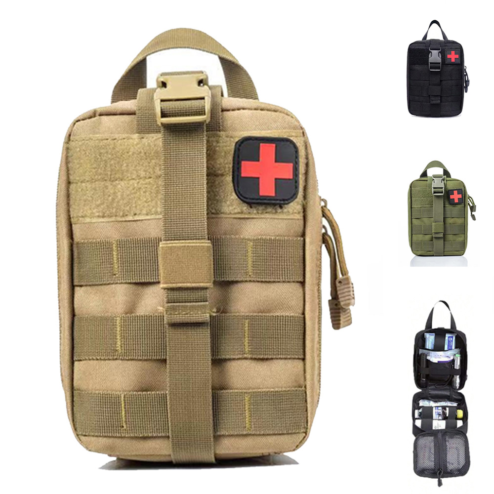 Edc Deep Carry - ชุดปฐมพยาบาล กระเป๋าฉุกเฉินทางการแพทย์สำหรับผู้ชาย ผู้หญิง กิจกรรมกลางแจ้ง กีฬา ท่องเที่ยว