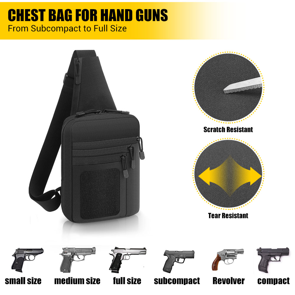 กระเป๋าปืนพกยุทธวิธี ซองปืนพกแ - Edc Carry Pistols บทวิจารณ์และราคา