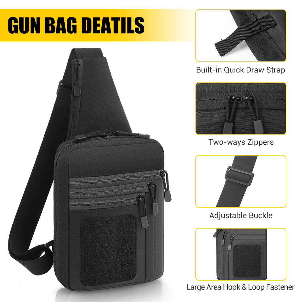 กระเป๋าปืนพกยุทธวิธี ซองปืนพกแ - Edc Carry Pistols บทวิจารณ์และราคา