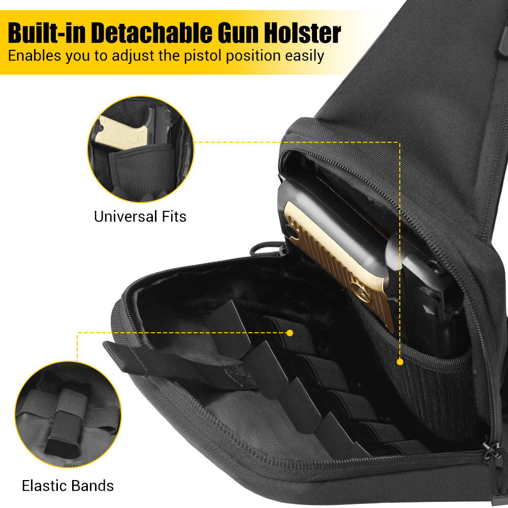 กระเป๋าปืนพกยุทธวิธี ซองปืนพกแ - Edc Carry Pistols บทวิจารณ์และราคา