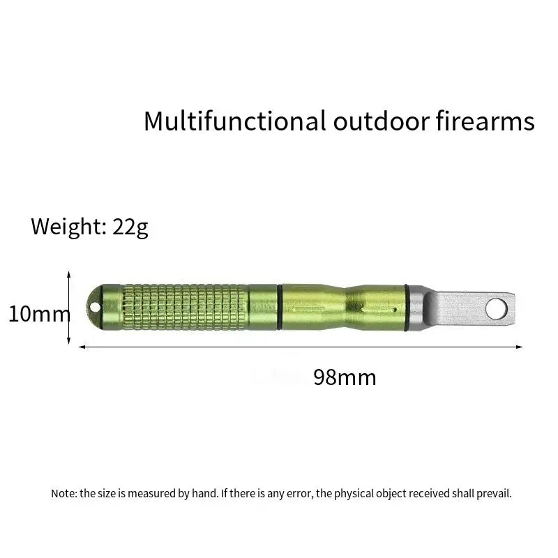 ใหม่กันน้ําแบบพกพา Flint Emerg - Ferro Rod Striker บทวิจารณ์และราคา