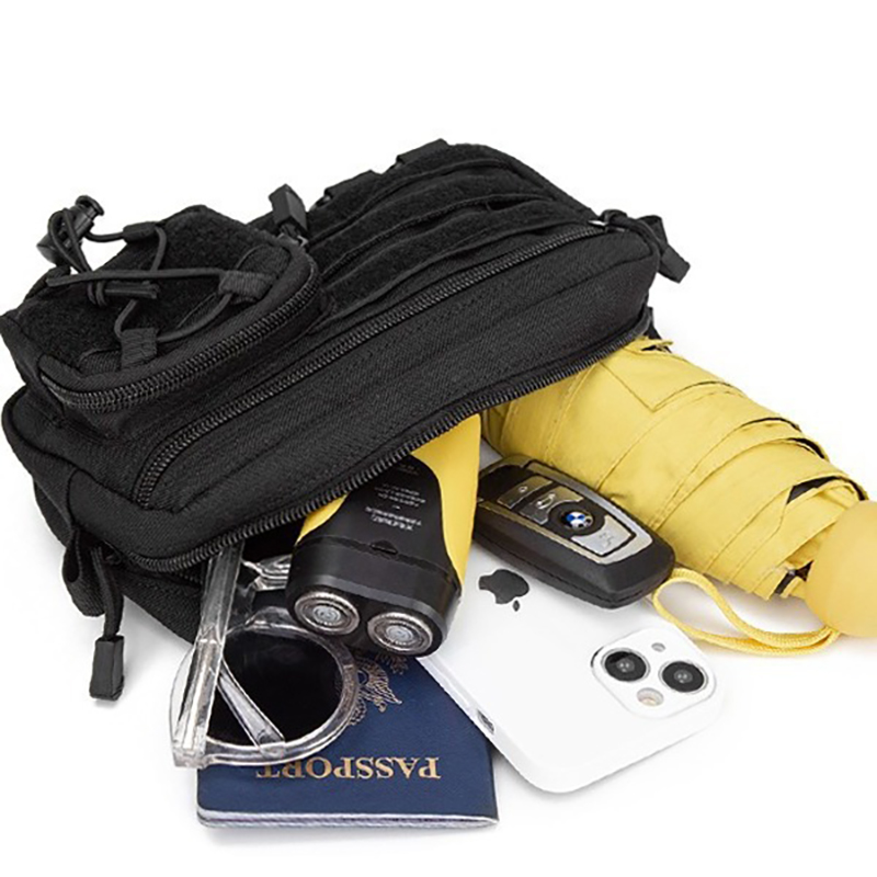 กระเป๋าคาดเอวแบบยุทธวิธี Molle - Edc Everyday Carry บทวิจารณ์และราคา