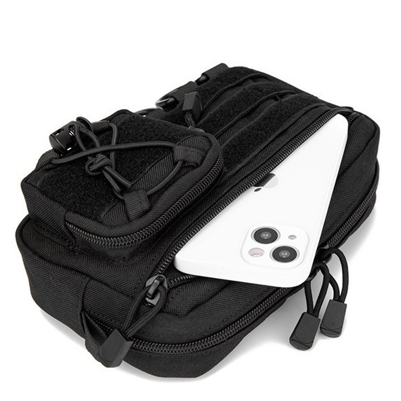 กระเป๋าคาดเอวแบบยุทธวิธี Molle - Edc Everyday Carry บทวิจารณ์และราคา