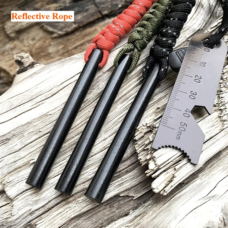ชุดจุดไฟแมกนีเซียมแบบพกพาของ B - Ferro Rod Striker บทวิจารณ์และราคา
