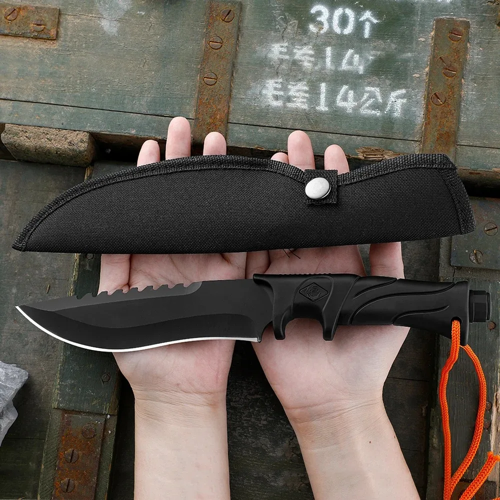 มีดใบตายตรง ความแข็งสูง อเนกปร - Edc Fixed Blade Deep Carry บทวิจารณ์และราคา