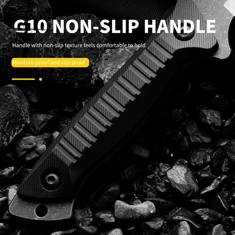 Huangfu มีดเหล็ก7CR13MOV ทนทาน - Edc Concealed Carry Knife บทวิจารณ์และราคา