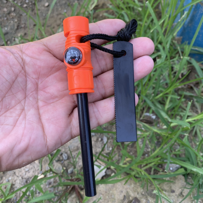 แท่งแมกนีเซียมอเนกประสงค์แบบยา - Ferro Rod Striker บทวิจารณ์และราคา