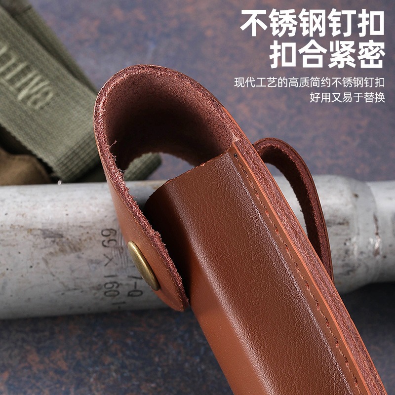 ซองใส่มีดหนังแท้สำหรับมีดพับ ซ - Edc Carry Belt Leather บทวิจารณ์และราคา