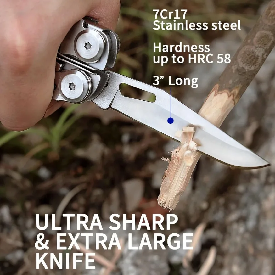 คีมพับอเนกประสงค์สำหรับใช้งานก - Edc Carry Pliers บทวิจารณ์และราคา