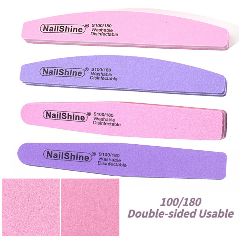 ชุดตะไบเล็บแบบสองด้านมืออาชีพ  - Nail File Titanium บทวิจารณ์และราคา