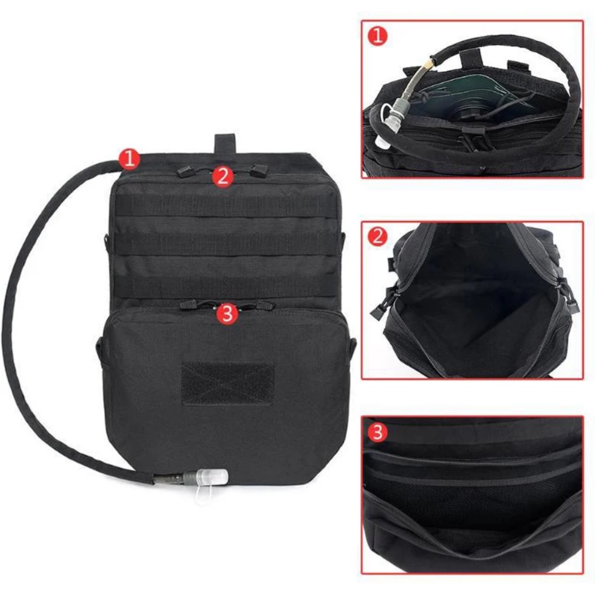 กระเป๋าเป้สะพายหลังสำหรับออกแค - Edc Deep Carry บทวิจารณ์และราคา