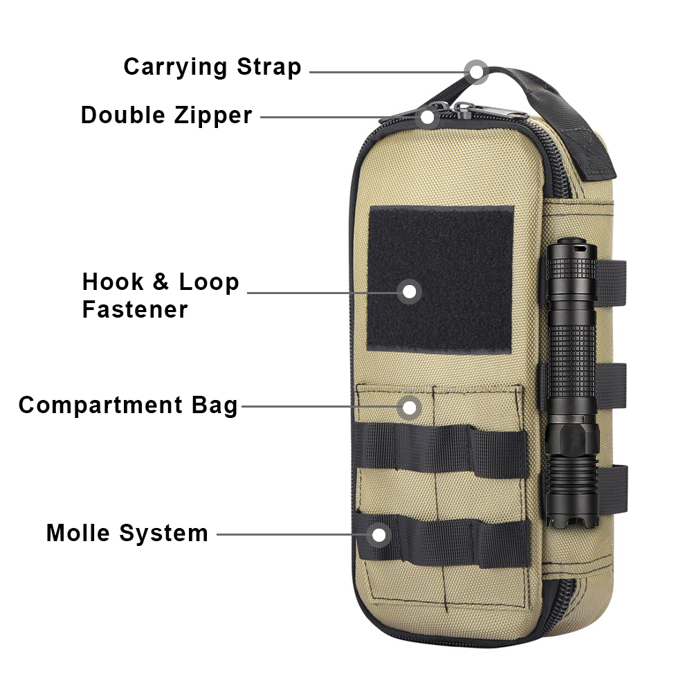 กระเป๋าอเนกประสงค์ EDC แบบยุทธ - Edc Deep Carry บทวิจารณ์และราคา