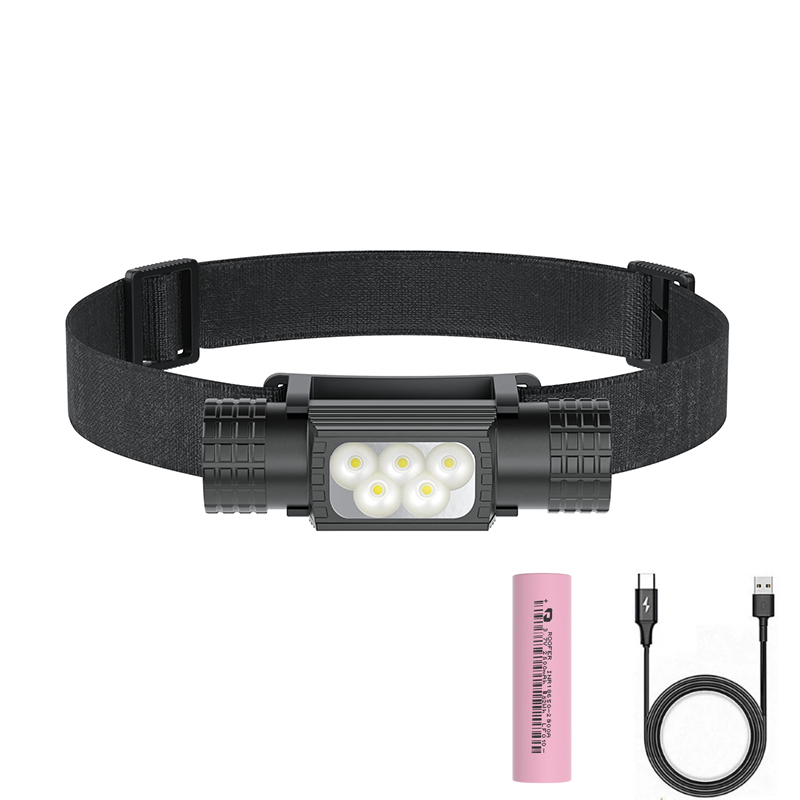 แบบพกพา USB C LED ไฟหน้าไฟฉาย  - Edc (Every Day Carry บทวิจารณ์และราคา