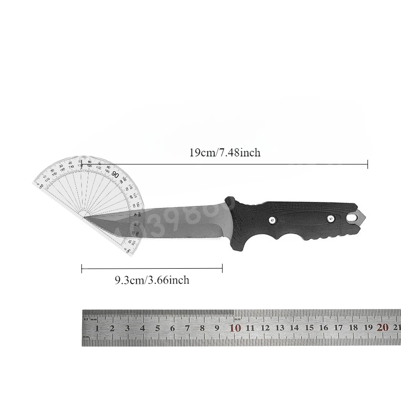 8071 มีดตรงสแตนเลสคุณภาพสูง -  - Edc Concealed Carry Knife บทวิจารณ์และราคา