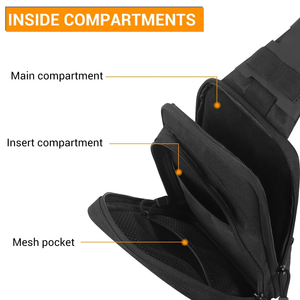 กระเป๋าปืนพกยุทธวิธีสำหรับพกพา - Edc Carry Pistols บทวิจารณ์และราคา
