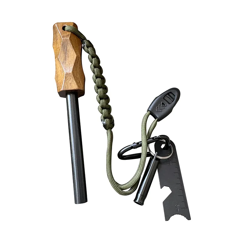 ที่จุดไฟแบบใช้หินเหล็กไฟกลางแจ - Ferro Rod Striker บทวิจารณ์และราคา