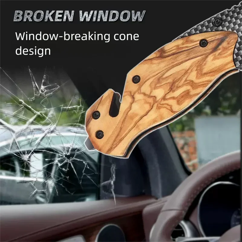 มีดพับลายดามัสกัส ใบมีดสแตนเลส - Edc Concealed Carry Knife บทวิจารณ์และราคา