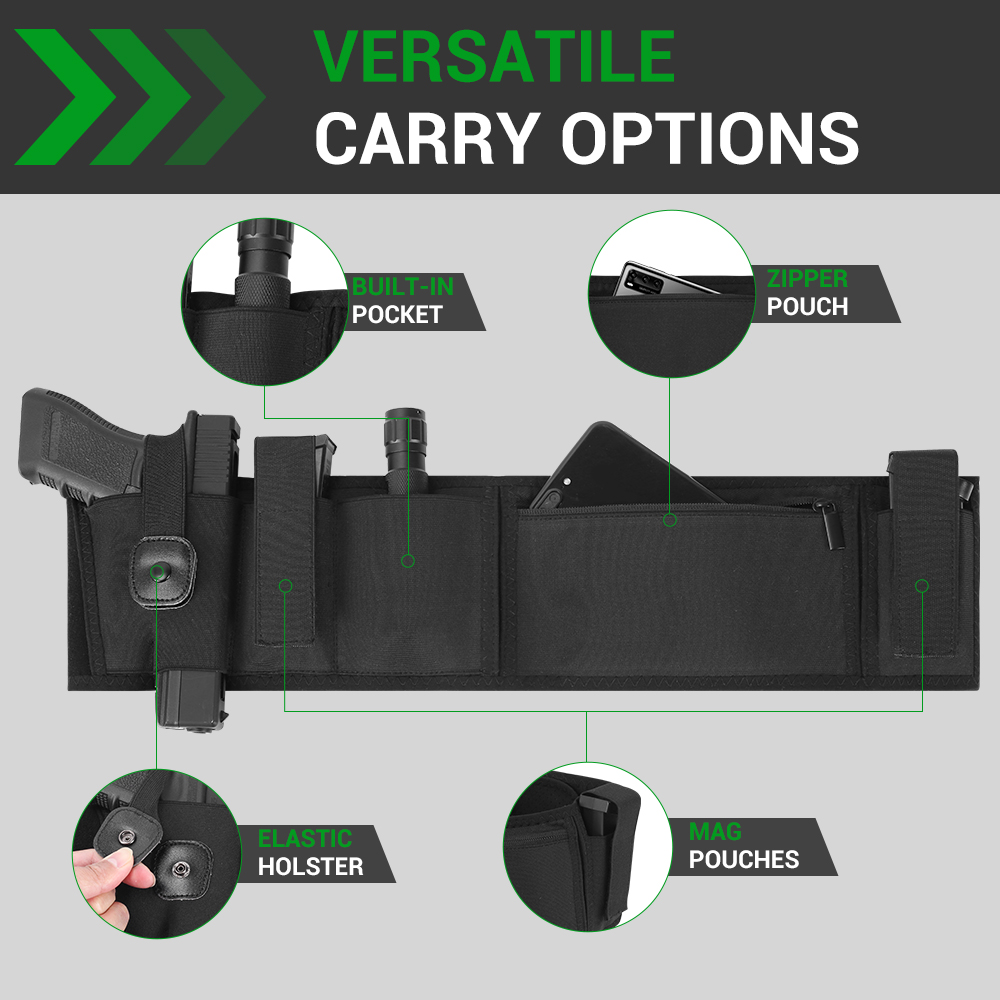 ซองปืนพกแบบคาดเอว ซองปืนพกแบบซ - Edc Carry Pistols บทวิจารณ์และราคา
